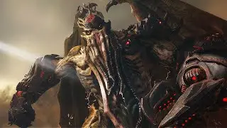 Doomguy VS Cthulu Fight Scene - Doom The Dark Ages