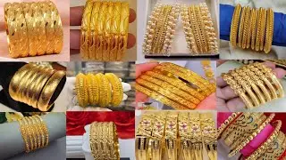 Latest gold bangles designs ||daily wear gold bangles 
