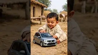##baby car video#Ai video#cute baby##