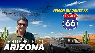 Chaos on Route 66 - First Day of Arizona Road Trip 😅