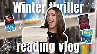 Reading highly rated winter thriller books for a week ❄️✨ | booktube