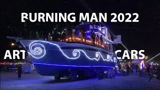 Art Cars Compilation @ Burning Man 2022 (NIGHT PART)