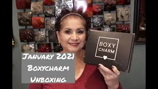 BOXYCHARM BASE BOX/JANUARY 2021 UNBOXING/AMAZING!!!!!