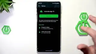 MOTOROLA Edge 70 — Как создать резервную копию