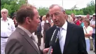 Landeshauptmann Herbert Sausgruber beehrt Festspiele