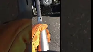 Go kart muffler/ silencer on a 420cc predator motor