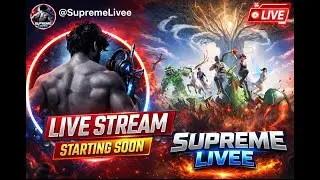 BGMI New Season 27 LIVE 🔴 Rank Push Squad TPP | Platinum to Conqueror | SupremeLivee #bgmi #live
