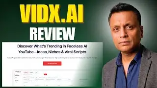 Vidx.ai Review + Bonus - Faceless YouTube Just Got Easier