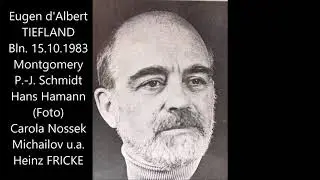 d'Albert: Tiefland (Berlin 1983, Premiere, Fricke)