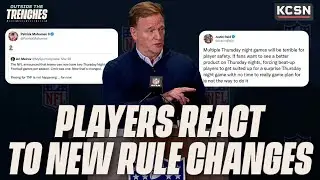 NFL Players REACT to Thursday Night Football Rule Changes | Chiefs News & Analysis