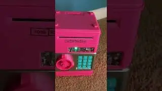 Cash Vault Bank Pink #cashvault #getyourmoneyup #savingmoney