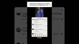 Tilak Verma is going Viral on TikTokForeign girls are simping over him