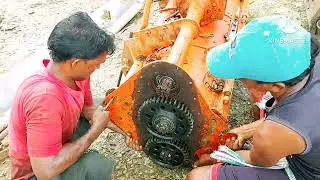 How to Bengal Rotavator Full Repair & Service Step by Step | Oil Seal & Bearing Replacement |