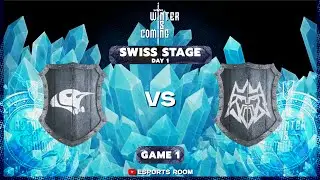 VIBE TEAM vs FORZE ESPORTS - Game 1 | MLBB WINTER IS COMING - SWISS STAGE DAY 1