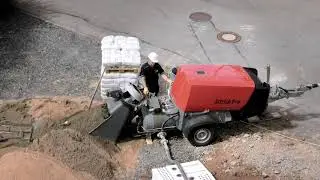 Brinkmann: Estrichmaschine EstrichBoy DC450