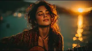 Illuminate Your Journey | Ethereal Guitar Melodies at Sunset
