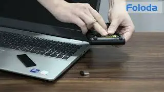 Foloda Wireless Number Pads, Numeric Keypad Numpad 22 Keys Portable