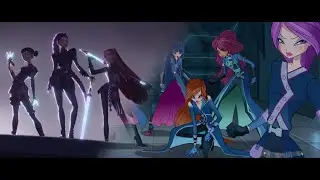 Transformation outfit sequence is so familiar (World of Winx X KPop Demon Hunters)