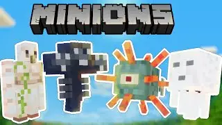 MINIONS - БОЕВЫЕ ПИТОМЦЫ КАК В ТЕРРАРИИ | ОБЗОР МОДОВ НА МАЙНКРАФТ