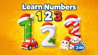 Numbers 1 2 3 for Kids 👶 | Fun Learning with Toys & Cars