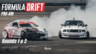 Great Lakes FORMULA DRIFT PRO-AM Rounds 1&2!