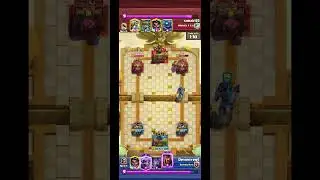Electro wizard power #clash #clashroyale #megaknight #megaknightdeck #electrowizard #goblingang