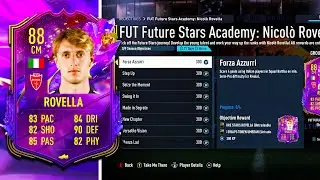 HOW TO COMPLETE FUT FUTURE STARS ACADEMY NICOLO ROVELLA OBJECTIVES FAST! FIFA 23