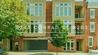 New Condo Listing- 3343 Conrad St #203 Philadelphia PA 19129- MUST SEE!!!