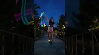 😍 Bright, unique, unforgettable - Ignis LED jump rope  #flowarts  #jumprope