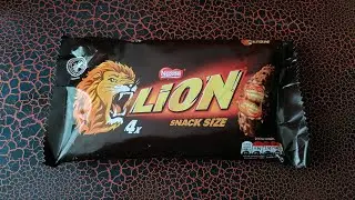 Lion bars food review British chocolate