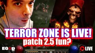 Terror Zone is live! Patch 2.5 fun? 800% MF bowazon test D2R