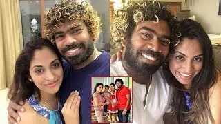 Cricketer Lasith Malinga wife and family | Lasith Malinga wife Tanya Perera | Trending poster