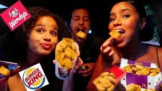 BEST CHEAP CHICKEN NUGGETS (WENDYS, BURGERKING, KFC..) | Osh and Akela