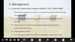 Manitoba Grasslands Conservation Initiatives
