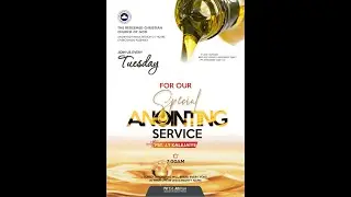 ANOINTING SERVICE TUESDAY  || 30-12-2025