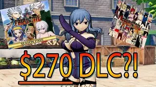 FAIRY TAIL SEASON PASS & COSTUME DLC DETAILS   EXPENSIVE PRICES + RELEASE DATES
