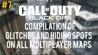 Black Ops Multiplayer: new compilation of glitches, tricks and hiding spots on all maps [PART 7]