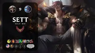 Sett Mid vs Talon - NA Grandmaster Patch 13.24