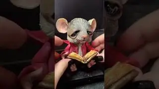 Making a magical book out of polymer clay- Fimo - OOAK Handmade Fantasy Creation #fimo #polymerclay