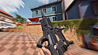 Playing with the P90 but with the Disable perk - P90 Search and Destroy