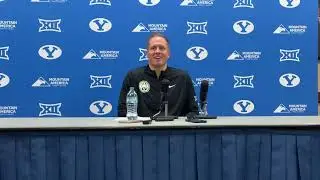 Kevin Young Reacts To BYU Win Over No. 23 Kansas | Postgame Press Conference