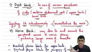 Techniques of Local Anaesthesia l Spinal Anaesthesia l Infiltration Anaesthesia Epidural Anaesthesia