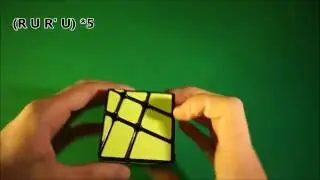 Supercube 180° center twisting alg!