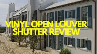 USA Exterior Vinyl Open Louver Shutters Review