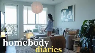 homebody diaries in la | apartment updates, 6:00am productive mornings, finding balance