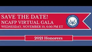 The NCAFP 2021 Virtual Gala Awards