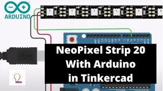 NeoPixel Strip 20 With Arduino | NeoPixel | Arduino Project