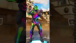 Free Fortnite Dance Edit Video Star rainbow Skull Trooper