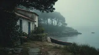Fogbound Coast Haven 🌊 Peaceful Medieval Music (1 Hour)