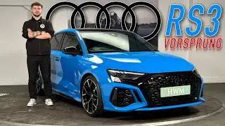 Audi RS3 Vorsprung Quattro в цвете TURBO BLUE &mdash; обзор от Жана.